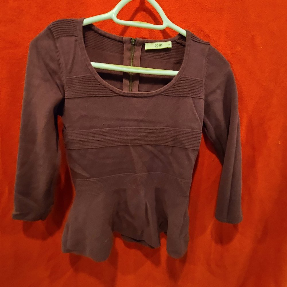 Oasis top with skirt bottom